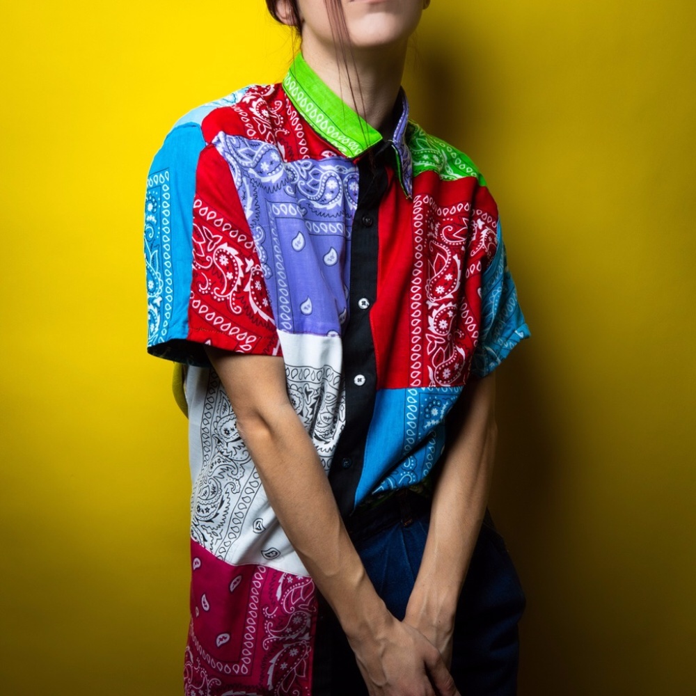 JUSTJSTYLE - Bandana Button-Up T